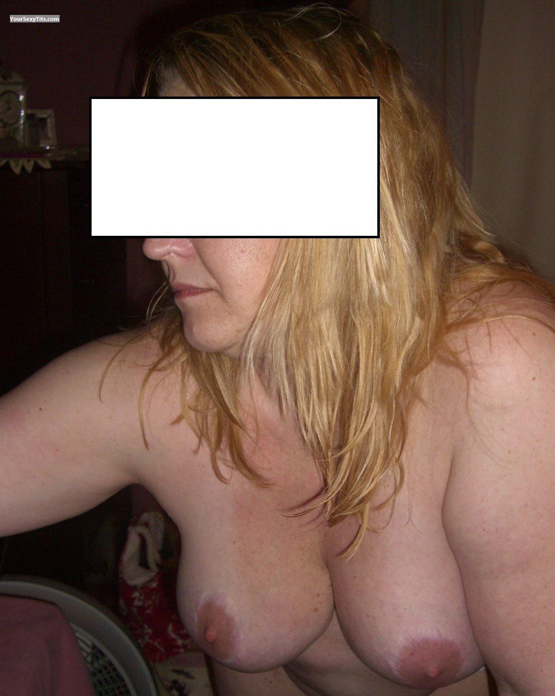 Tit Flash: My Very Big Tits - Getting Ready from United States